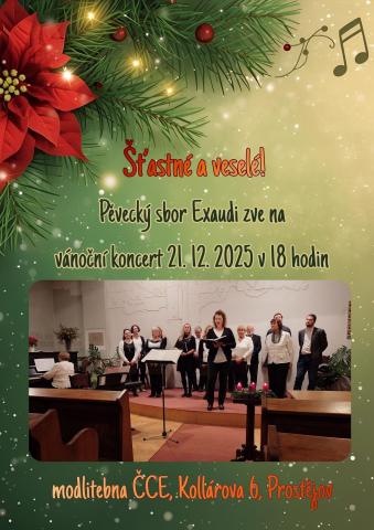 Adventní koncert Exaudi - pozvání
