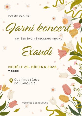 Koncert p�veck�ho sboru Exaudi 29.3.